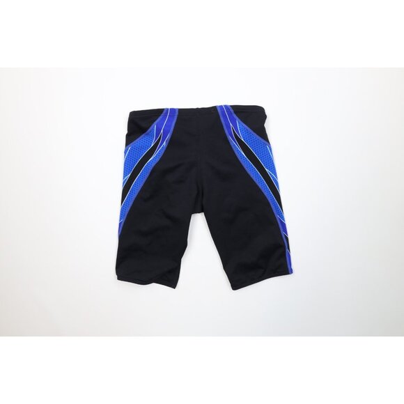 Vintage TYR Swimming Mens 32 Geometric Performance Speed Jammers Shorts Trunks - Picture 7 of 10